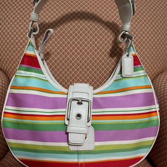 Coach Hampton multicolor hobo bag - Picture 2 of 14